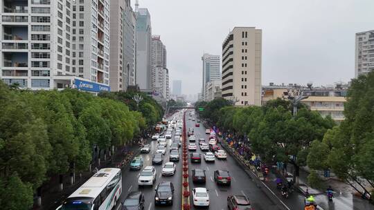 昆明北京街景航拍