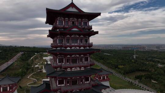 洛阳牡丹博物馆中轴线