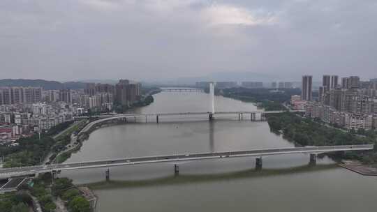 惠州西湖风景名胜风景区航拍