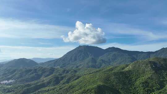 七娘山 中国4A级旅游景区 海拔869米视频素材模板下载