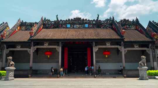 广州荔湾_陈家祠_陈家祠牌坊_文化景点004