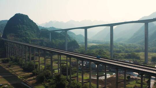 清远阳山杜步高架桥中国桥梁高架桥