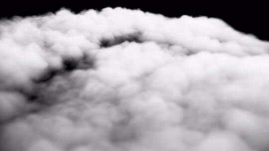 【Alpha通道】白色云朵云海云雾烟云雾气视频素材模板下载