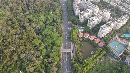 下班时段的城市道路