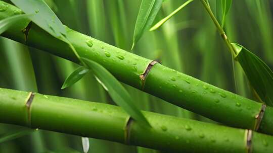 绿色竹子竹林合辑