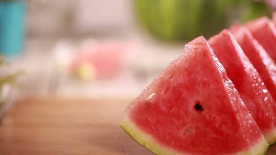 西瓜夏季水果美食 (4)视频素材模板下载