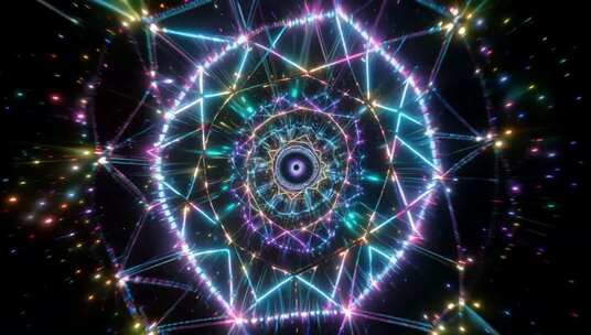 炫彩粒子光效动态背景