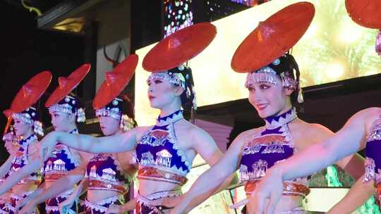 中国传统舞蹈素材 表演 杂技