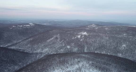 冰雪森林、高山雾凇