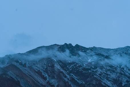 雪山延时