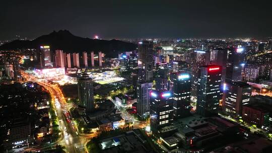 青岛崂山区夜景