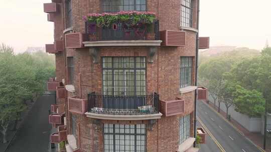 上海 武康大楼 清晨航拍