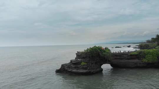 塔纳洛特寺，印度尼西亚，海岸，海岸