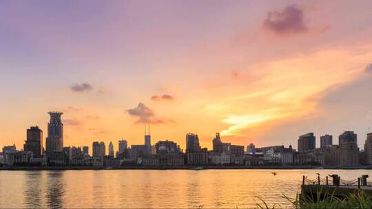 上海外滩延时风景