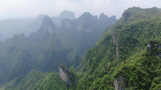 航拍大自然雄伟大山