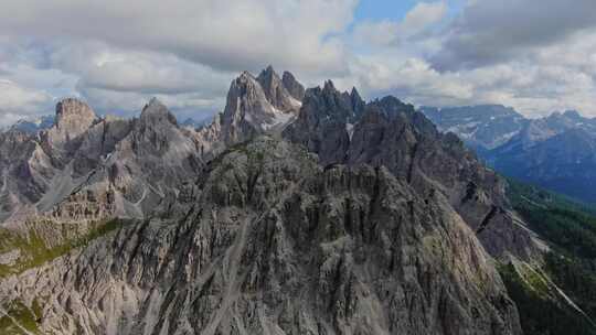 山，洛基，白云石，阿尔卑斯山