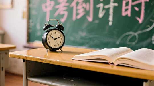 备战中考初中学生复习学校园读书学习