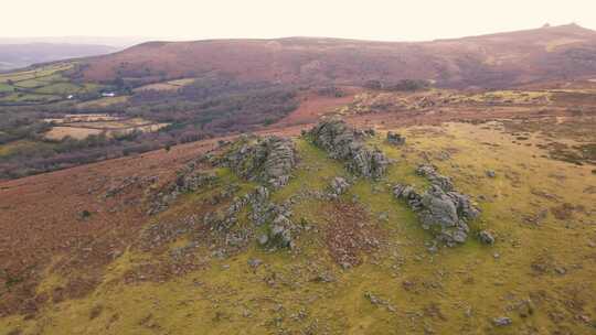 Dartmoor，国家公园，英国，无人机