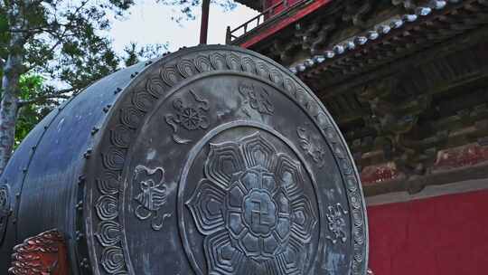 天津蓟县独乐寺观音阁寺庙木构古建筑泥塑