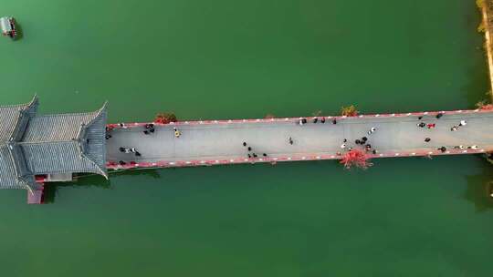 4K开封朱仙镇启封故园航拍精忠报国状元桥