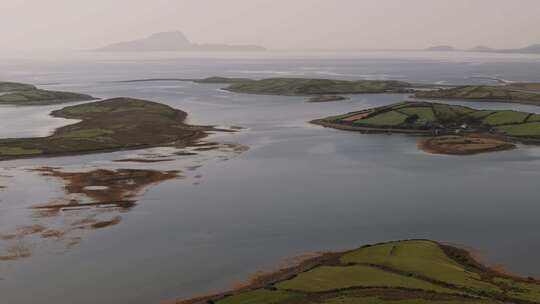 Clew Bay，爱尔兰，海，岛