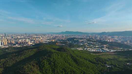 航拍昆明全景视频素材模板下载