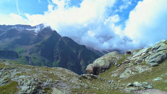 4K山水湖泊高山树林丛林自然景观