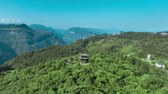 重庆天池情缘景区航拍视频