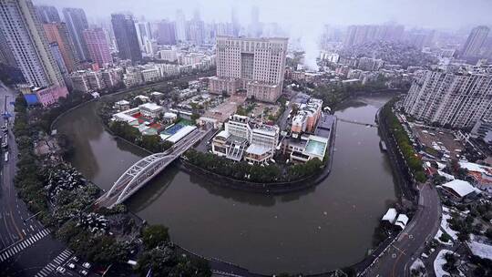 最美风景无人机航拍，城市风景