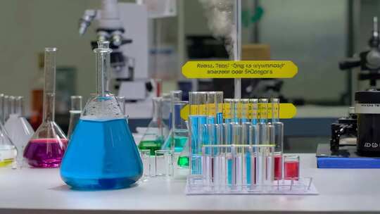 实验室 化学 研究 试管  科学家  科研