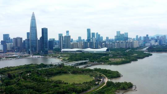 4K航拍深圳城市全景