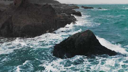 海浪浪花大海风景