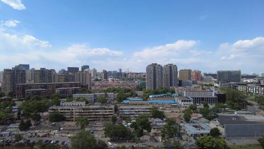 北京望京高层城市楼景