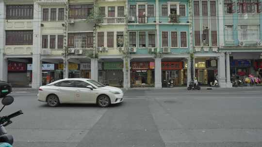 广州骑楼街景 广州街道