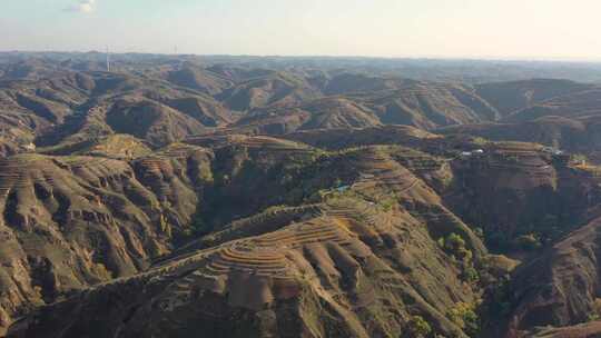 黄土高原  黄土地  沟壑