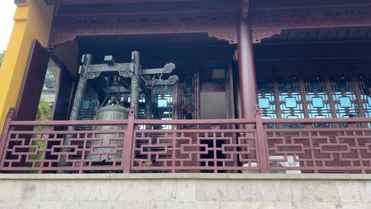 4k. 佛教寺庙古建筑特写