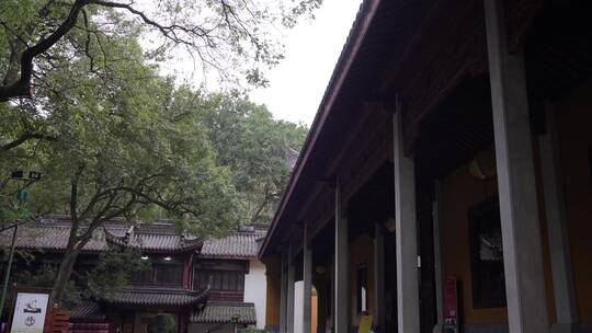 杭州千年古刹灵隐寺古建筑