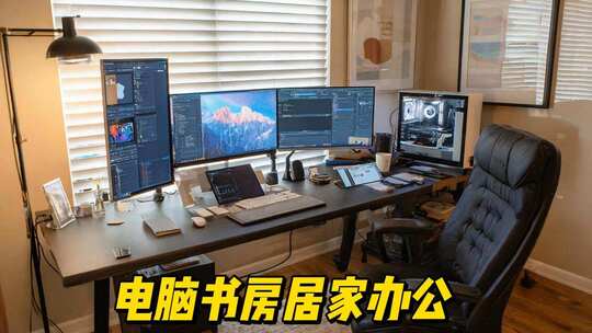 居家办公电脑书房
