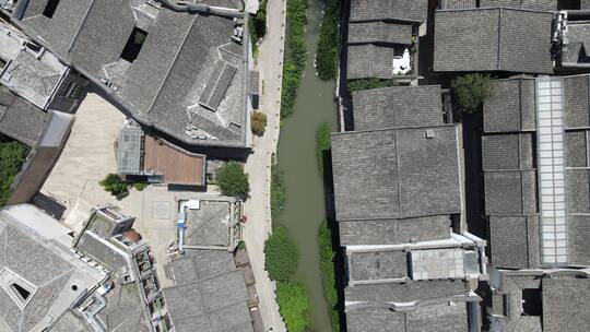 福州上下杭历史文化街区航拍视频素材模板下载