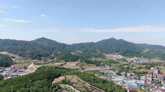 祖国大好河山青山绿水航拍