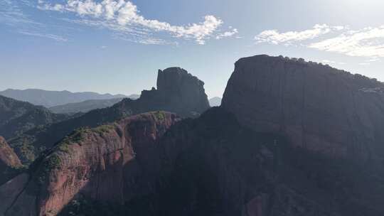 江西上饶龟峰景区航拍