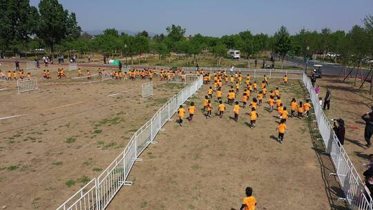 斯巴达勇士少年儿童户外体育运动比赛