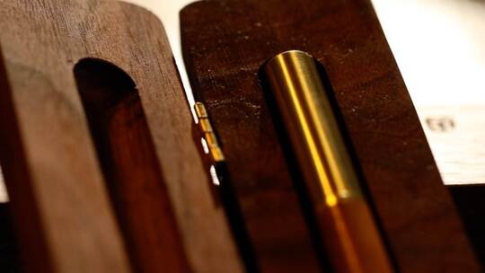 高档钢笔展示 檀木 工艺品木制品礼盒