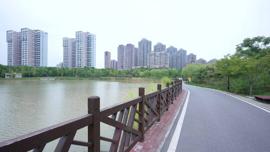 武汉江夏韵湖湿地公园风景