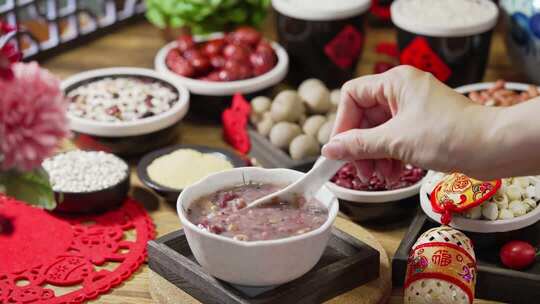 冬天腊八粥养生粥合集