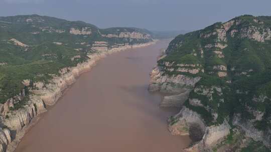 河南济源黄河三峡风景区视频