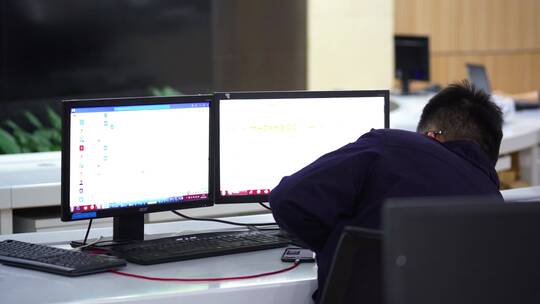 4K打击网络新型违法犯罪中心空镜