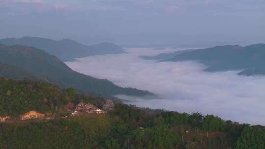 景迈山云海日出