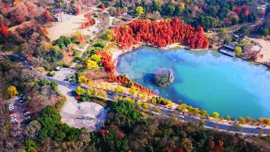 南京：燕雀湖秋景