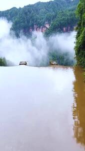 山水，日落，延时摄影，夏日绝美风景